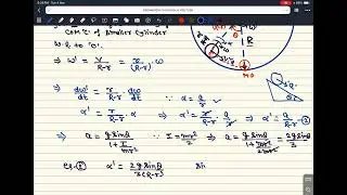 IITJEE ADVANCED SPECIAL , SHM OF ROLLING CYLINDER #pvptsir #pvpathshala