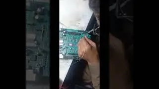 Motherboard Repair for communication problems#machine #repair #electronic #election#electrical  