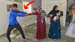 The return of Zahra's husband after a few months: Zahra's confrontation with her cruel husband