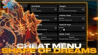 **Greated** Shape Of Dreams - Cheat Menu | Divine Hack For SOD | Many Functions | FREE Download 100%