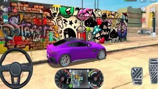 PURPLE ASTON MARTIN VANTAGE TAXI SIMULATOR - TAXI SIM 22 - ANDROID AND IOS GAMES 1