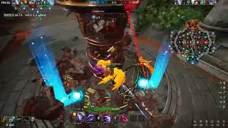 SMITE 2 tanathos solo build guerreiro de ataque basico com aspecto ativada 😀