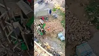Material and Machine Delivery on site for slab construction