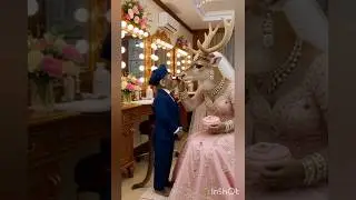 monkey's magic💄 bridal makeup 🤩#funny #explore #viralfyp #viral #usbridal #trending #comedy #lov