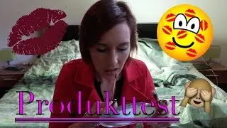 Lippenstift Wasserfest / Test Amazon Produkt / Der h&auml;lt richtig gut!