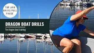 Dragon Boat Stroke - Top Arm Drive And Bottom Hand Pull
