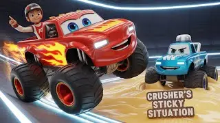 Blaze and the Monster Machines FULL Episode | The Rebound Relay Race!  Kids Cartoons & STEM Physics