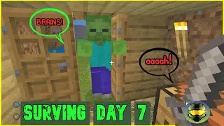 Surviving the First 10 Nights Day 7 Minecraft Evan Pops Popcorn