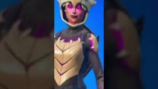 Brand new dark tricera ops skin in Fortnite
