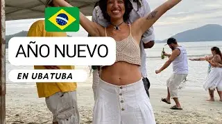 AÑO NUEVO EN UBATUBA - BRASIL - Vivir como voluntaria en la floresta brasilera - #paraty #brasil