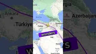 London to Dubai Route #dubai #travel #shorts