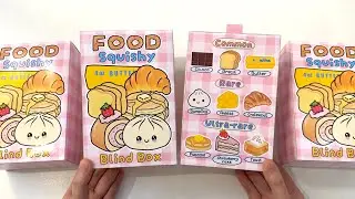 [🍴paper diy🍴] FOOD SQUISHY BLIND BOX unboxing! | asmr