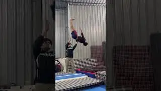 Back flip 360#viral #shorts #flip #tutorial