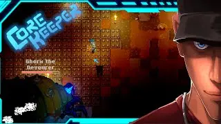Core Keeper HARD Can you beat Ghorm the Devourer with only wooden spike traps? | #corekeeper