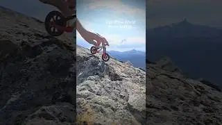Sending sweet slabs at Top of the World, Whistler Bike Park! #fingerbike #whistlerbikepark #mtb #fun
