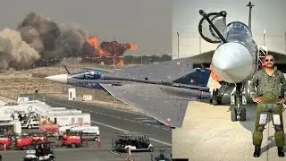 Индийский истребитель Tejas разбился во время демонстрации. Предположения варьируются от саботажа...