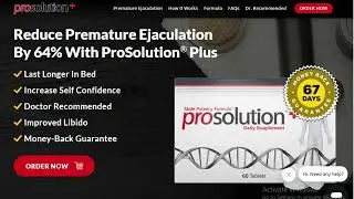 ProSolution Plus Review: The Best Supplement for Men's Sexual Health