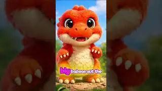 See you later alligator | Dino Singing a Song #kidssong #cutedino #cutedinosaur #babydino #kids