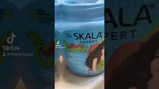 Skala Expert curly hair cream results