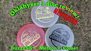 Discraft Buzzz SS v. Comet v. Meteor (2021 tour series)