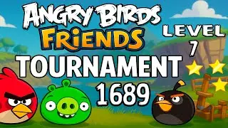 Angry Birds Friends Level 7 Tournament 1689 Power-Ups 💥 Highscore Walkthrough (26.01.2026)