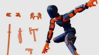 Собираю фигурку titan 13