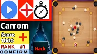 mx player carrom game hack | fully hack , score 1000+ | MX player all games hack | 100% proof