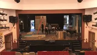 Time Lapse Set Breakdown The Stranger 2023 - Barnstormers Theatre