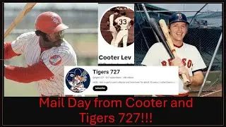 Mail Day - @tigers727 and @cooterlev 