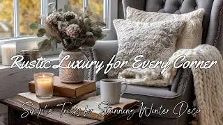 Warm & Inviting Farmhouse Winter Decor You’ll Adore