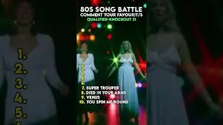 Biggest 80s Song Battle - Qualifier-Knockout 31