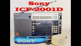 Радиоприемник SONY ICF-2001D. Знаменитый 