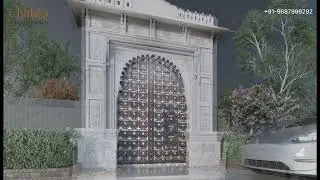 Traditional Haveli Entrance Gate Design India | Royal Doors, Carvings & Heritage Style