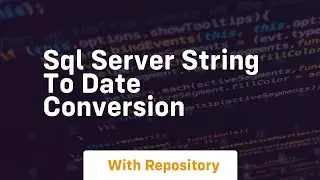 sql server string to date conversion