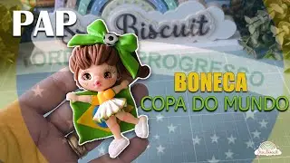 PAP APLIQUE DE BISCUIT DA COPA DO MUNDO 2026 / MARATONA COM EQUIPE FABY RODRIGUES
