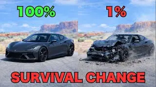 Realistic Survival Chance Crashes #003  - BeamNG.drive | Deformist