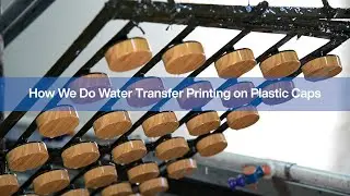 How We Do Water Transfer Printing on Plastic Caps