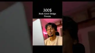 300$ Book cover design process #bookcoverdesign #posterdesign #photoshop