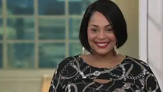 Attitudes by Renee Como Jersey Hi-Low Tunic w/ Keyhole Neck on QVC