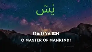 YASIN ﷺ; O Master of Mankind #99namesofMuhammad #qalandar_baba_bukhari