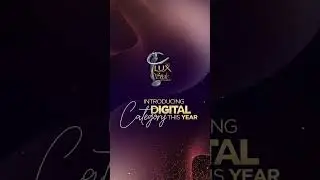 24th Lux Style Awards Digital Catgory