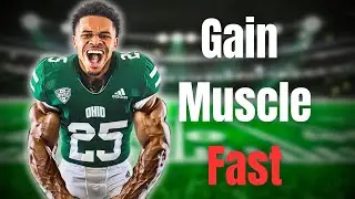 How Running Backs Can Add Muscle Fast Without Losing Speed!