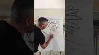 Drawing Pegasus the flying horse with Mark Wayne Adams