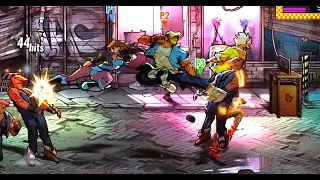 (720K) 4 Players CO-OP - Streets Of rage 4