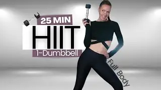 The Ultimate One Dumbbell Workout | Sweaty & Shreddy💪 in 25 Minutes!