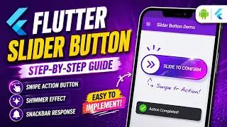 How to Create a Slider Button in Flutter | Android App Development Tutorial || IT WALA