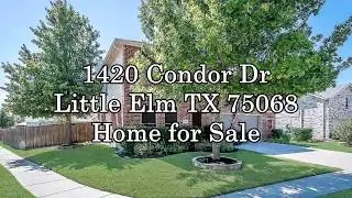 1420 Condor Dr Little Elm TX 75068 | Home for Sale - Call Loreena at 214-783-2210
