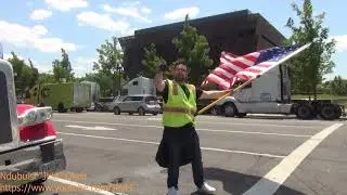 Buses Move America (4k footage)