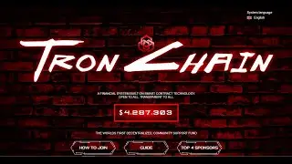 TRON 𝑪𝑯𝑨𝑰𝑵 earn 1% daily passive is the world's first decentralized community fund.