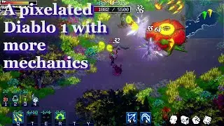 Ghostlore gameplay - Early Access - Pixel Art Action RPG - Classic isometric Hack and Slash